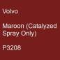 Preview: Volvo, Maroon (Catalyzed Spray Only), P3208.